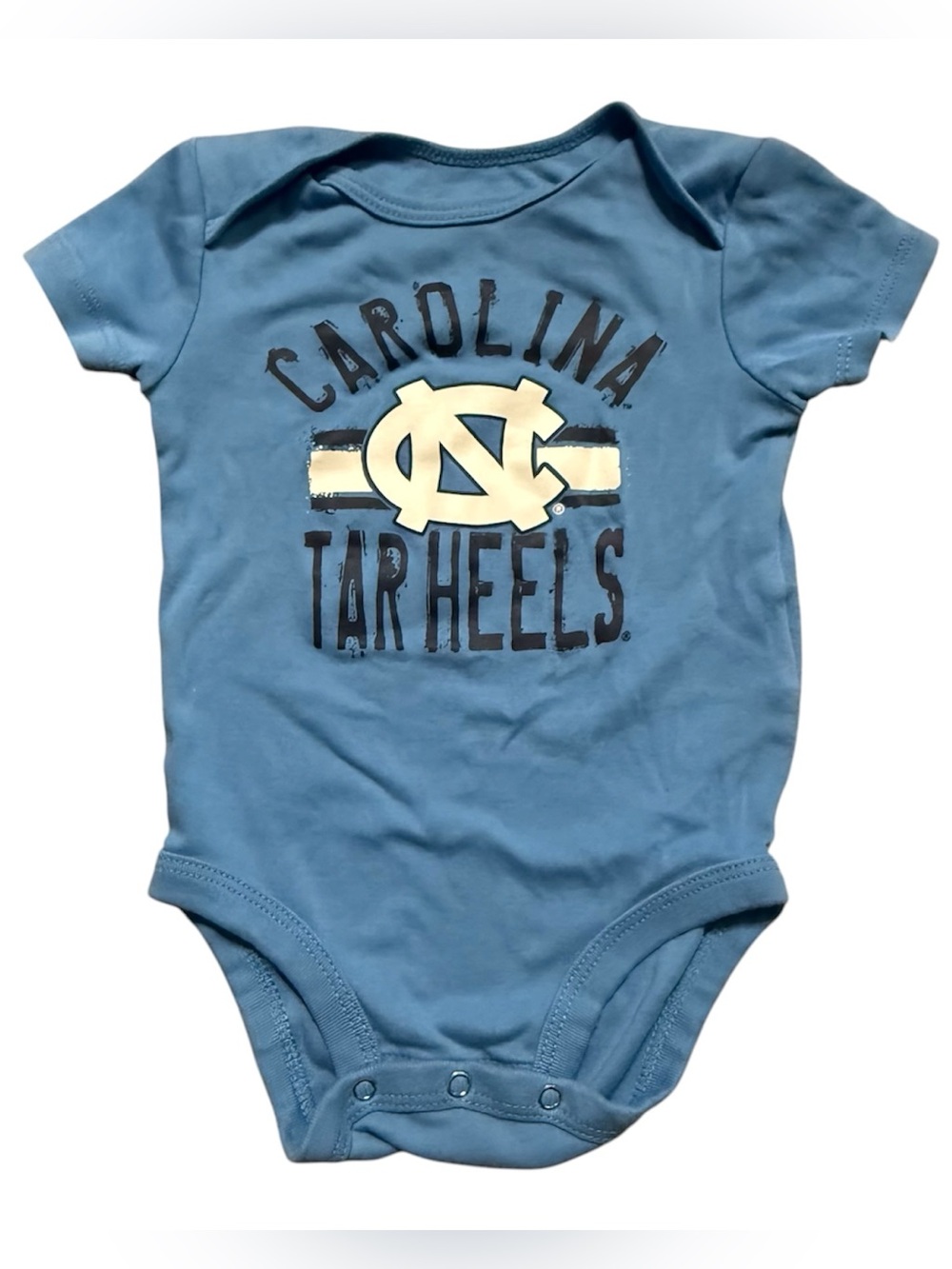 UNC Tar Heels Baby Bodysuit 3-6M Carolina Blue Gen 2